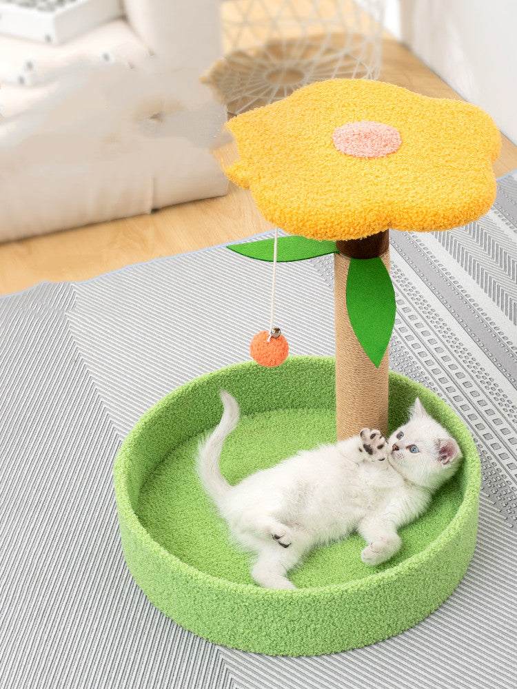 FurGuardHome Cat Scratcher with Sisal Winding and Hemp Surface