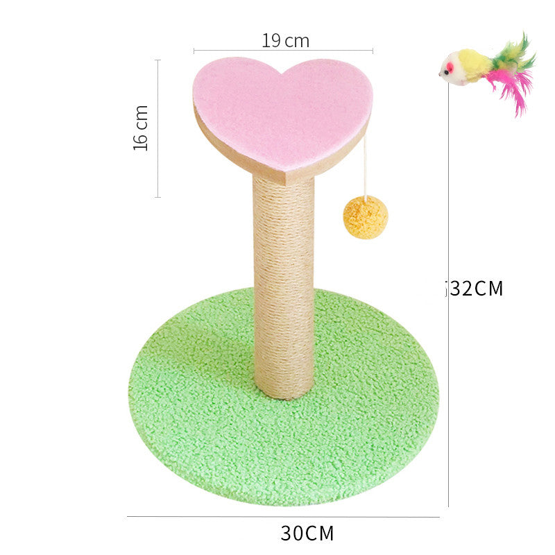 FurGuardHome Cat Scratcher with Sisal Winding and Hemp Surface