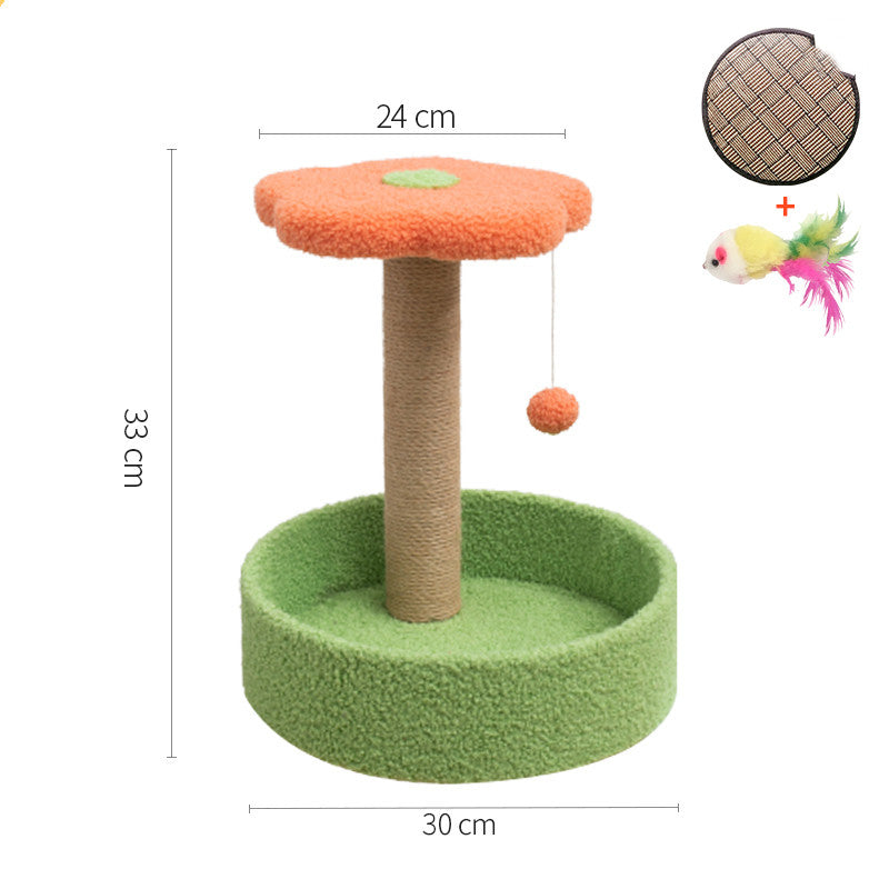 FurGuardHome Cat Scratcher with Sisal Winding and Hemp Surface