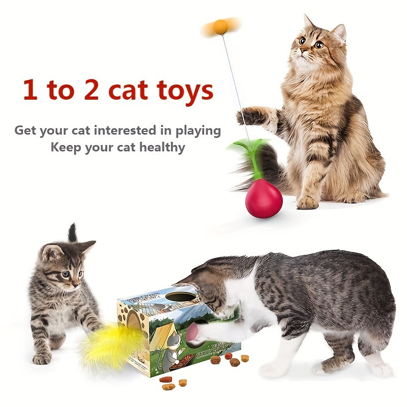 FurGuardHome Interactive 1 To 2 Cat Toys