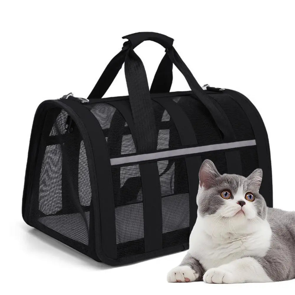 Pet Travel Bag, Airline Approved Luggage Bag, Pet Travel Carry Bag Suitable For Dogs, Cats And Puppies 34x24x24CM