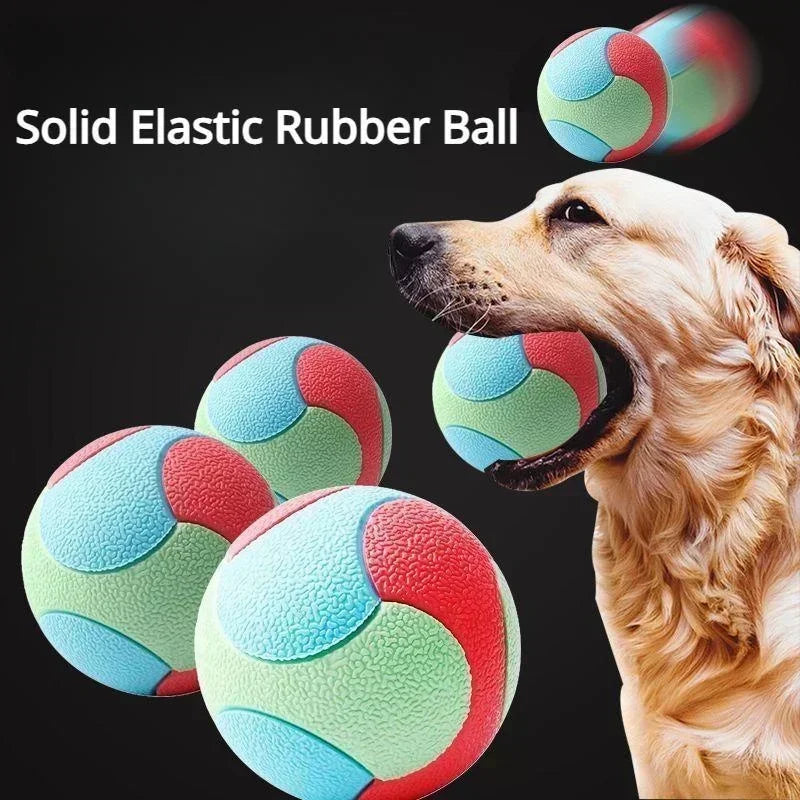 Solid Rubber Dog Balls