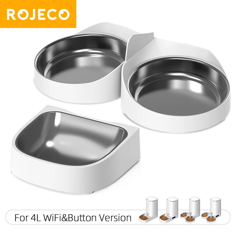 Single & Double Pet Feeder Bowls