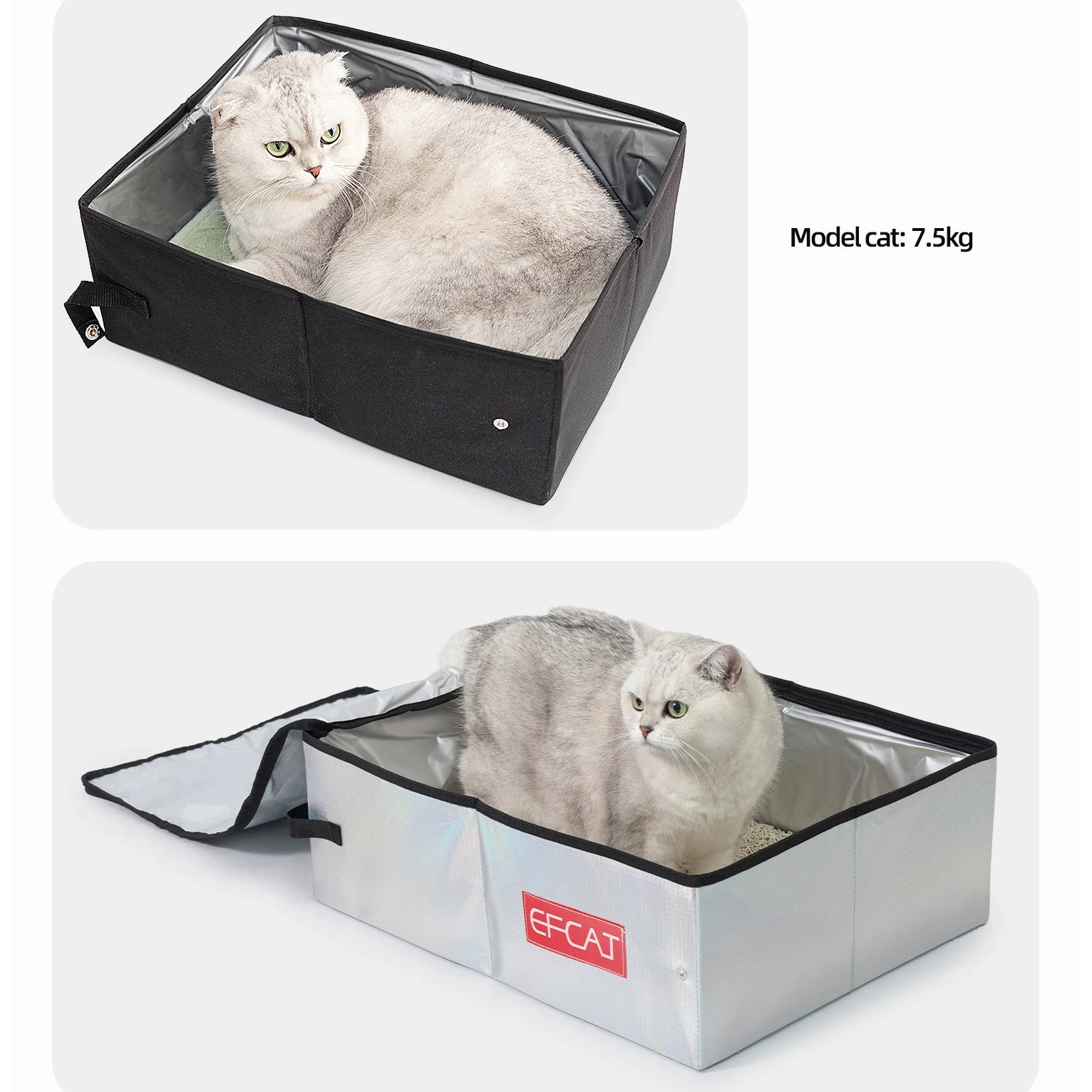 Large Foldable Cat Toilet