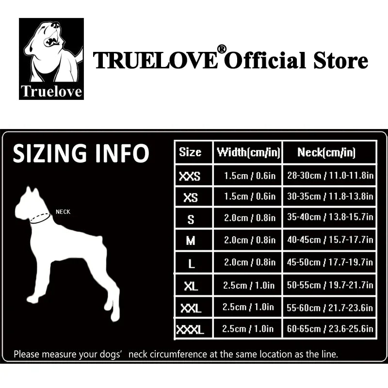 Truelove Reflective Dog Collar