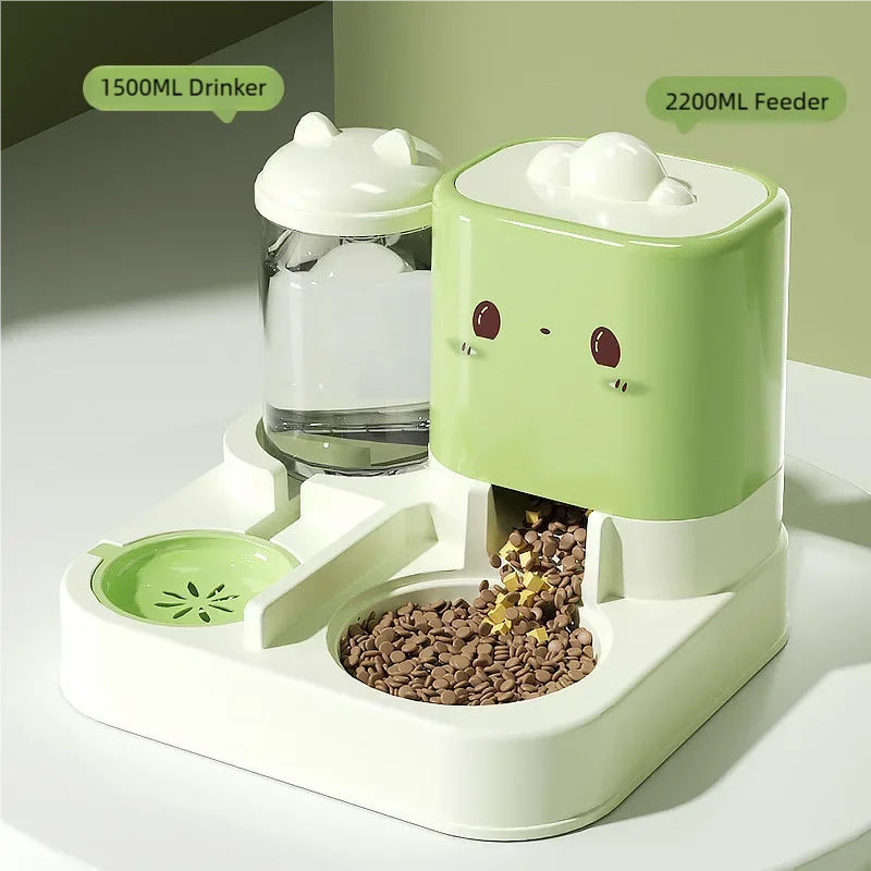 2-in-1 Pet Food & Water Dispenser
