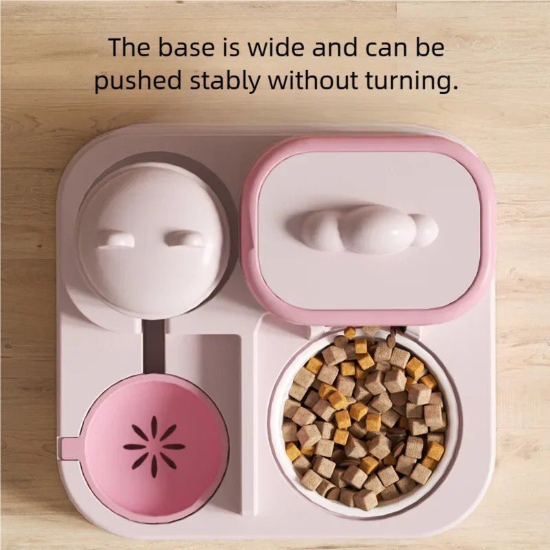 2-in-1 Pet Food & Water Dispenser