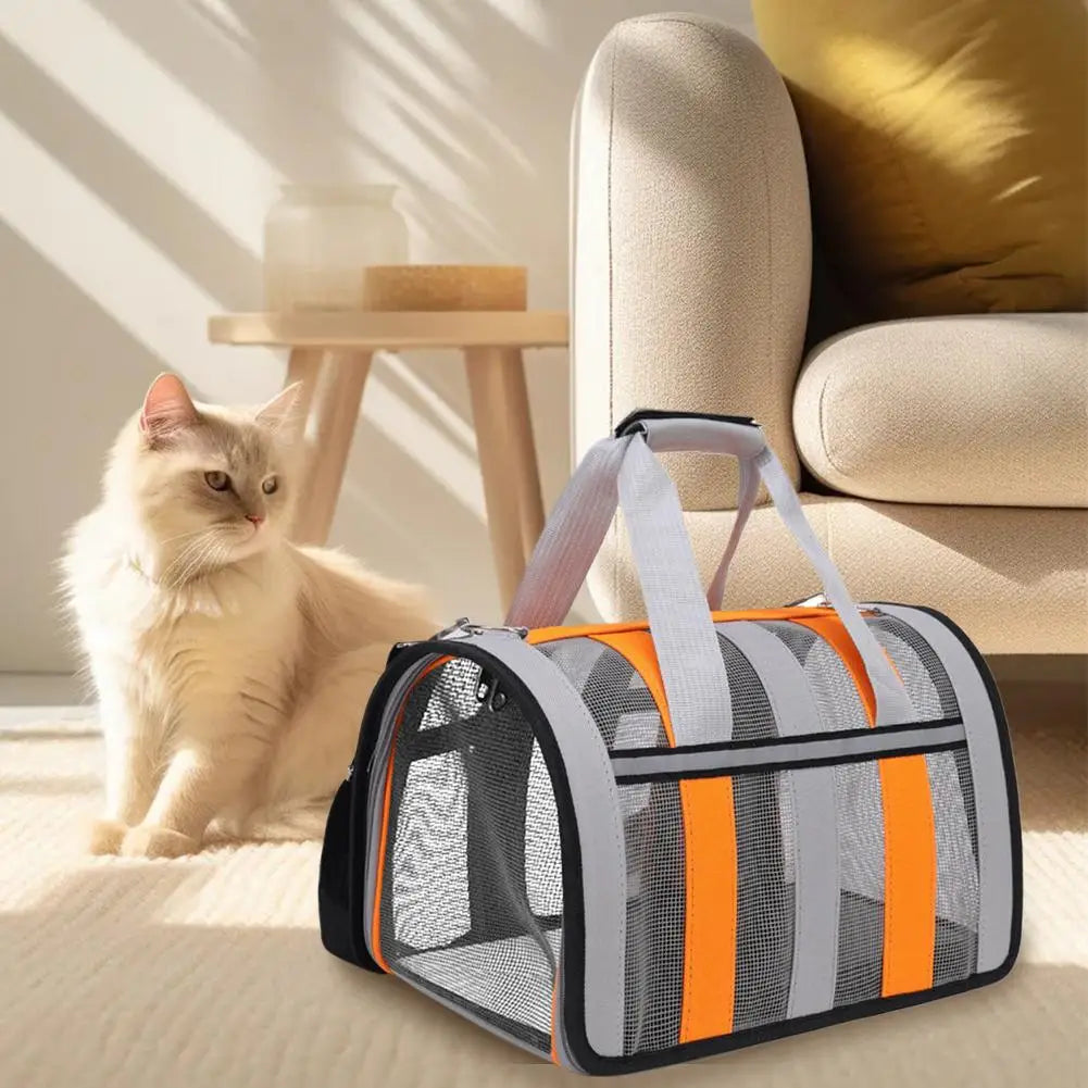 Pet Travel Bag, Airline Approved Luggage Bag, Pet Travel Carry Bag Suitable For Dogs, Cats And Puppies 34x24x24CM
