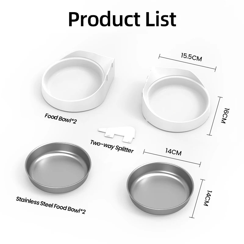 Single & Double Pet Feeder Bowls