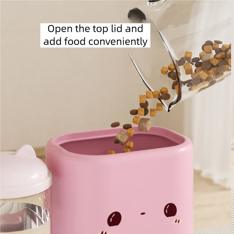 2-in-1 Pet Food & Water Dispenser
