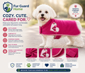 FurGuardHome Prediletto Fuchsia Heart Coat